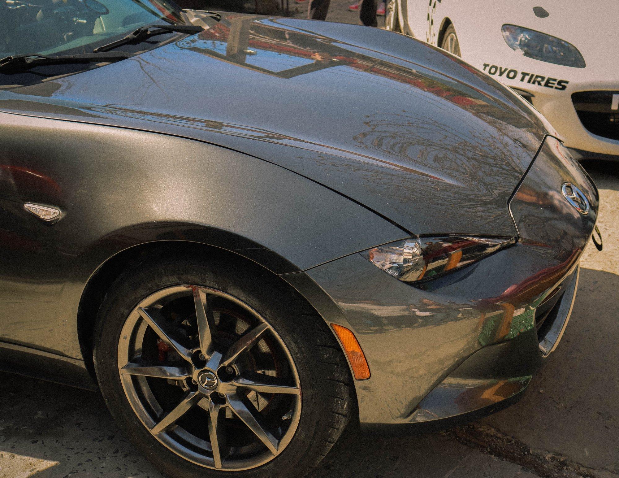 RMR car close-up