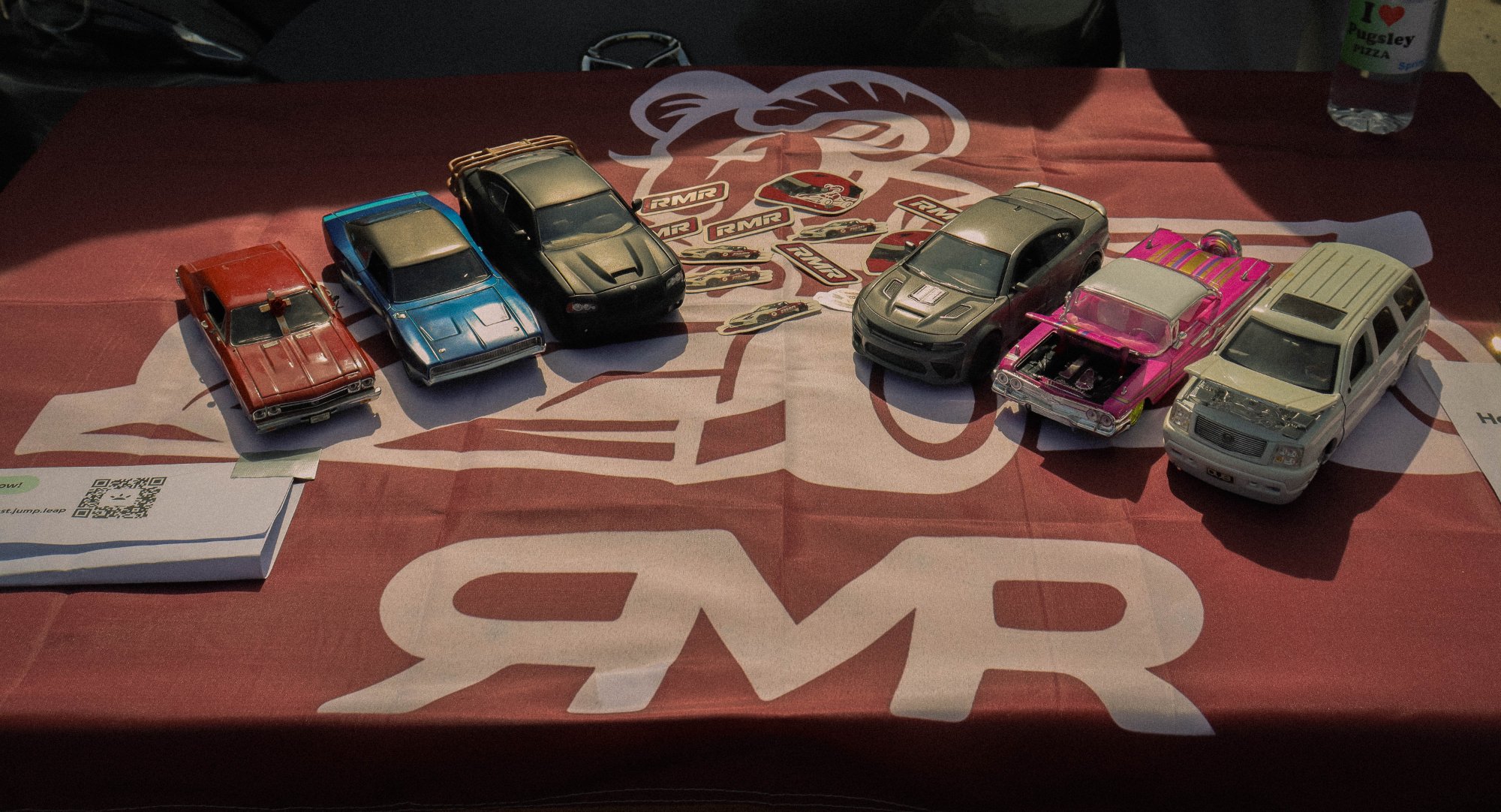 Car door signed at reveal